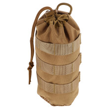 2Ud Porta Botella De Nylon Chocolate Para Camping Y Senderismo