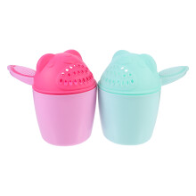6Ud Vasos Para Enjuague De Champú Bebé Resistente PP Colores Surtidos