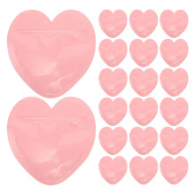 600Ud Bolsas Reutilizables Rosa Corazón Para Organizar Joyería En Casa