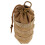 2Ud Porta Botella De Nylon Chocolate Para Camping Y Senderismo 2