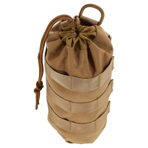 2Ud Porta Botella De Nylon Chocolate Para Camping Y Senderismo 1