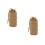 2Ud Porta Botella De Nylon Chocolate Para Camping Y Senderismo 7
