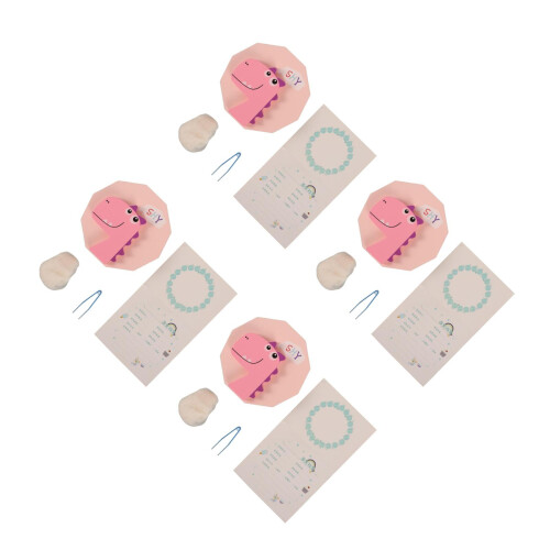 4Ud Para Niños En Madera Rosa Con 2