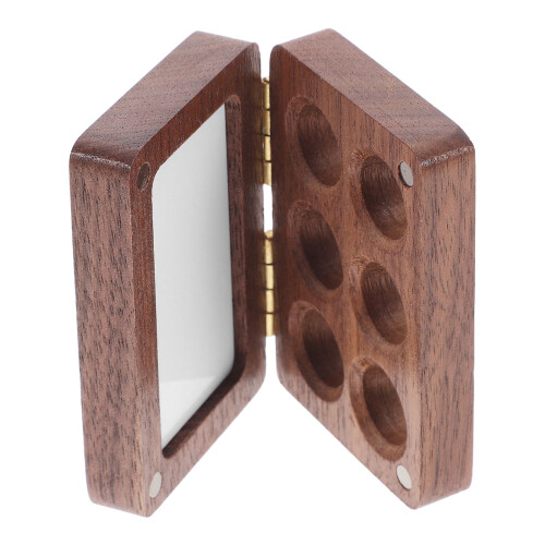 2Ud De Acuarela Mini Con Paleta De Madera Para Viaje 1