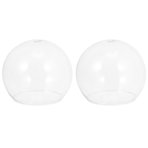 2Ud Cúpula De Vidrio Transparente Para Exposición Y Proyectos DIY 1