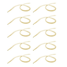 10 Stücke 32 Zoll 80cm Geigenbogen Violinenbogen Bogen Geige Naturhaar Rosshaar Weiss