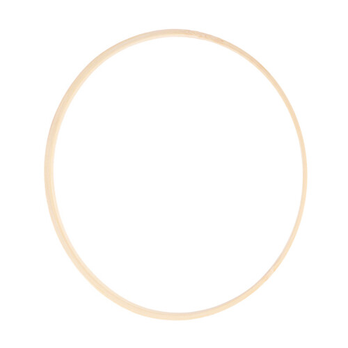 2Ud Marcos De Bambú Para Atrapasueños DIY Círculos Decoración 1