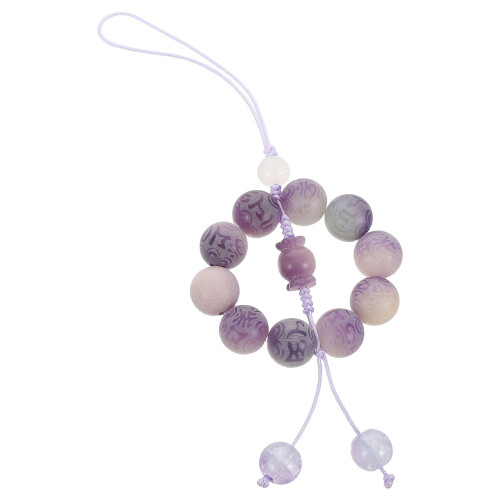 4Ud Cadena Para Móvil Con Abalorios Multicolor Y Decorativa