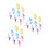 24Ud Mini Coloridos Para Muñecas Decoración Y 6