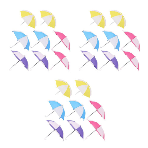 24Ud Mini Coloridos Para Muñecas Decoración Y 2
