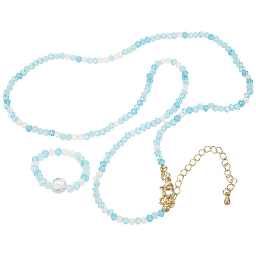 5Jgo Collares Y Anillos De Simples Para Mujer 2