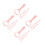 24Ud Anillos De Y Entrenar Para Bebé Rosa Material PP 10