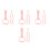 24Ud Anillos De Y Entrenar Para Bebé Rosa Material PP 6