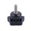 M6 x 15mm Male Thread Screw Star  Locking Screw Handle Black 8 Pcs 3