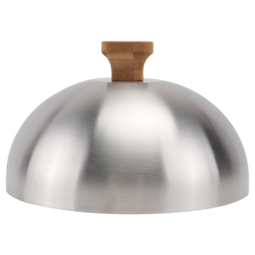 2Ud Cubierta De Acero Inoxidable Para Carne Y Hogar Plata