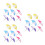 24Ud Mini Coloridos Para Muñecas Decoración Y 7