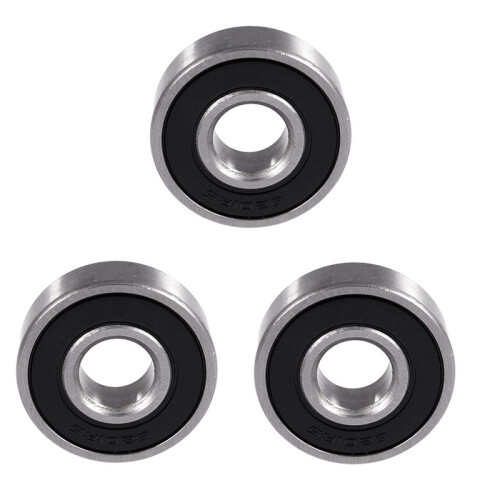 3X 6201RS Shielded Deep   Bearing 32mm x 12mm x 10mm