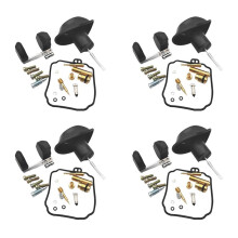 4X Motorcycle Carburetor Repair Kit Motorcycle Carburetor Piston Float Gasket Kit for Virago 250 XV250