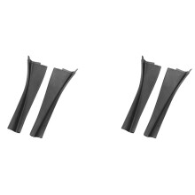 2X Limpa Pára-Brisa Dianteiro Do Carro Tampa Lateral GuarniçãO Defletor de água Placa Esquerda Direita Apto para Qashqai J10 2008-2015