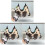 3Pièces Sling Toilettage Animaux Respirant Multi Usage Stable 4
