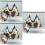 3Pièces Sling Toilettage Animaux Respirant Multi Usage Stable 9