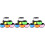 18Ud LED Para Niños Multicolor Con Para Exterior 4