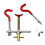 2Pièces Accessoires Rouges Pour Pliage Branches Bonsai Sans Casse 3