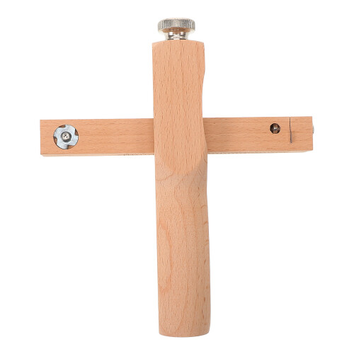 4Ud Herramienta De Cuero Madera Ergonómica Color Beige 1