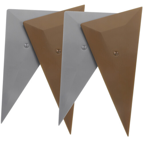 12Ud Squeegees Plástico Para Film De Auto Multicolor Uso Cómodo