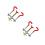 2Pièces Accessoires Rouges Pour Pliage Branches Bonsai Sans Casse 8