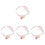 4Ud Collar Ajustable Para Rosa De Poliéster Con 4