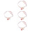 4Ud Collar Ajustable Para Rosa De Poliéster Con 8
