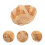 3Ud Cesta Tiny De Bambú Khaki Para Miniaturas Y Decoración De Casitas 11