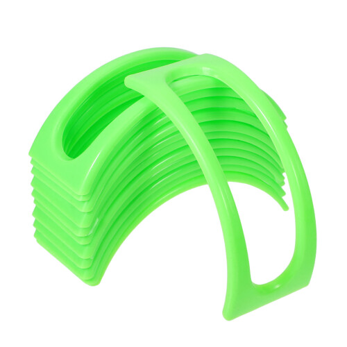 60Ud De Taco Verde PP Durable Para Uso Diario
