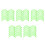 60Ud De Taco Verde PP Durable Para Uso Diario 9