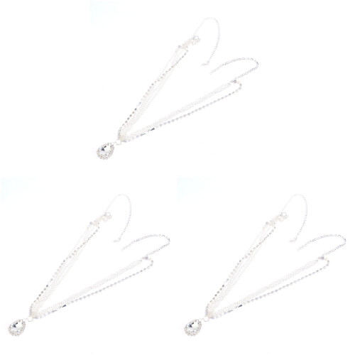 3Ud Accesorios Frontales Plateados Con Para Y Eventos 1