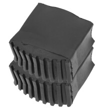8Ud Fundas De Goma Antideslizantes Para Color Negro