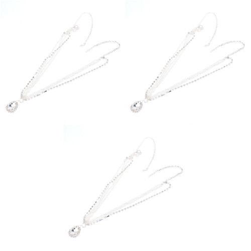 3Ud Accesorios Frontales Plateados Con Para Y Eventos 2