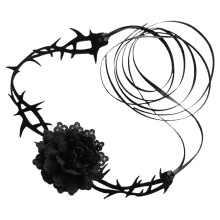 3Ud Gargantilla Floral Decorativa Para Halloween Y Mujer