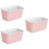 3Ud Rosa Para Pan, Pasteles Y Postres Ideal Para Uso 9