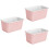 3Ud Rosa Para Pan, Pasteles Y Postres Ideal Para Uso 8