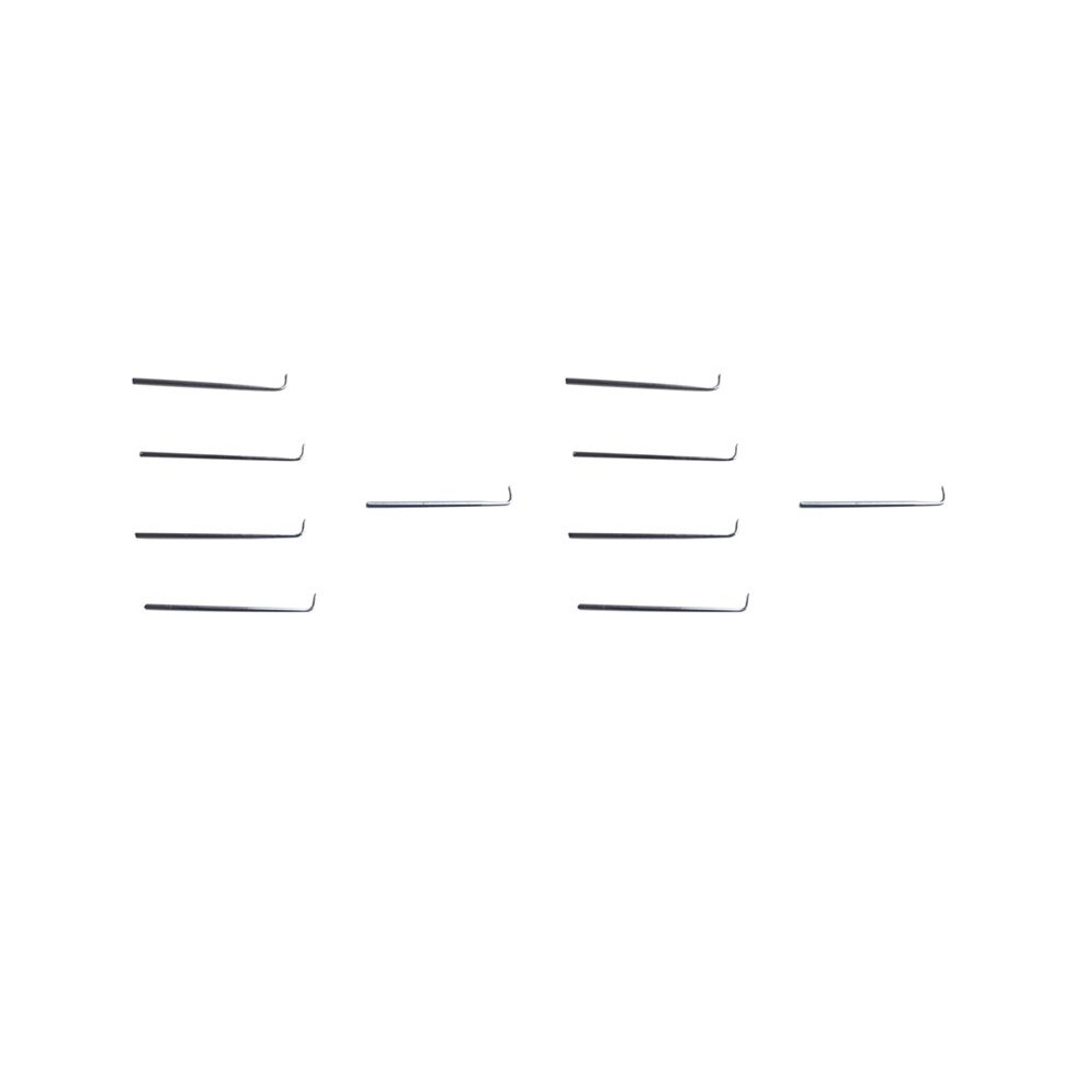 Unisex 10Pcs Wig Hair Extension Hook Ventilating Needle For Wig Making Crochet Hook Tools Repair Lace Wigs Hook Needle