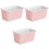 3Ud Rosa Para Pan, Pasteles Y Postres Ideal Para Uso 5