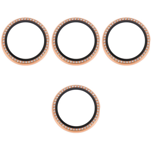 4Ud Estuche Protector Para Rosa Dorado Con Delicados 2