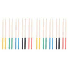 10 Pairs 7A Maple Drum Sticks for Kids/Children, Fit for All Drum Sets Drum Accessories Multi Color