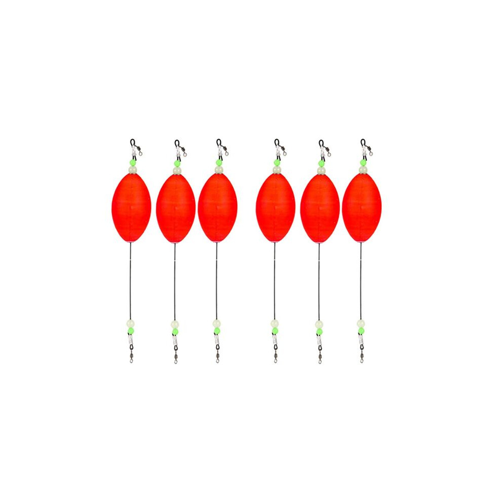 6Pack Fishing Bobbers Popping Cork Float for Redfish Speckled Trout Sheepshead Flounder Freshwater and Saltwater-image-OPC-PQC7CZ6-NEW