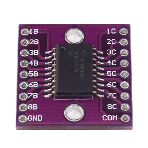 2X ULN2803A Darlington Transistor Arrays Driver Breakout Board for 1