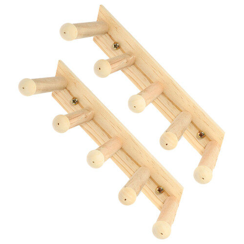 8Ud Escalones De Madera Beige Para Mueble De Pared 2