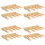 8Ud Escalones De Madera Beige Para Mueble De Pared 7