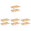8Ud Escalones De Madera Beige Para Mueble De Pared 4